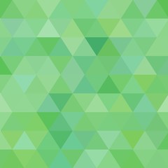 Light Green vector abstract mosaic template. A vague abstract illustration with gradient.