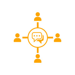 Chat icon, sms icon, comments icon, speech bubbles Icon