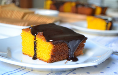 Bolo de Cenoura e Chocolate