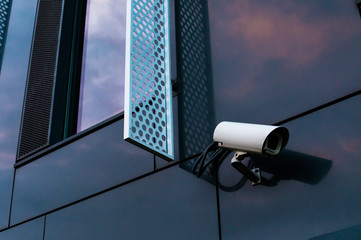 CCTV Security camera for home security	isolated