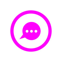 Chat icon, sms icon, chat, bubble, comments icon, communication, talk icon, speech bubbles Icon vector flat design