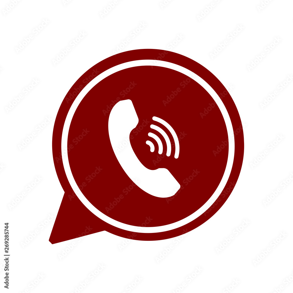 Poster Chat icon, sms icon, chat, bubble, comments icon, communication, talk icon, speech bubbles maroon color  Icon 