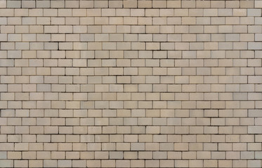 Fototapeta premium texture is a very smooth brick wall yellow