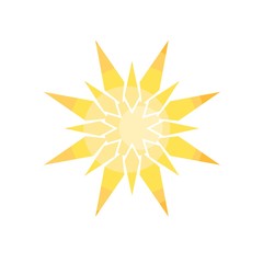 Creative design of sun illustration