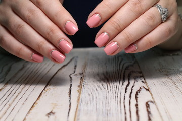 glamorous beautiful manicure