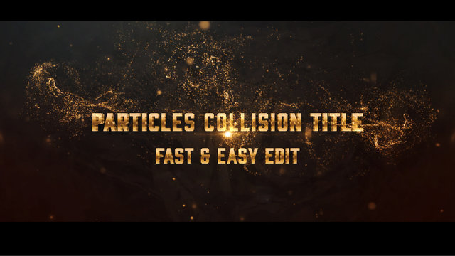 Particles Collision Title