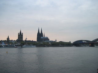 Fototapeta premium Cologne view