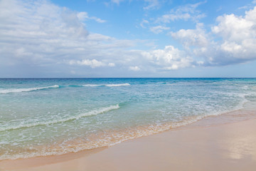 Fototapeta na wymiar An Idyllic Beach on the Island of Barbados