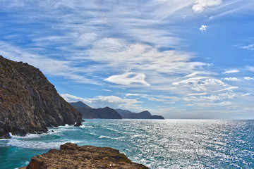 Obraz premium Scenic View Of Sea And Sky