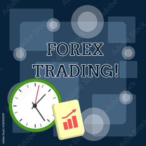 Writing Note Showing Forex Trading Business Concept For Exchange Of - 