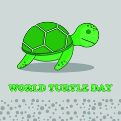 Vector for World Turtle Day