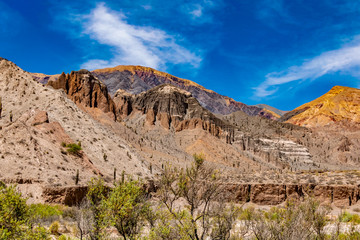 colorido paisaje de montaña