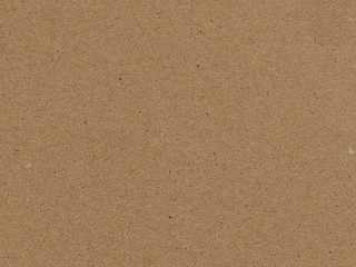 Blank, Brown Cardboard with Visible Texture of the Paper