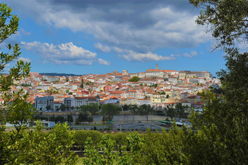 Fototapeta na wymiar fotografia sobre a cidade de Coimbra