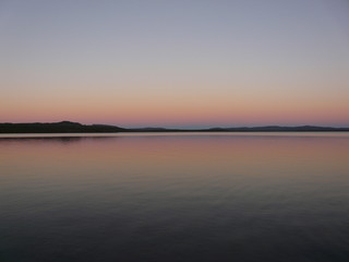 Obraz premium Flat Lake