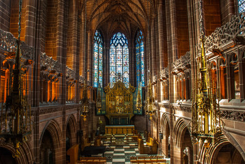 Anglican Cathedral Church of Christ in Liverpool.