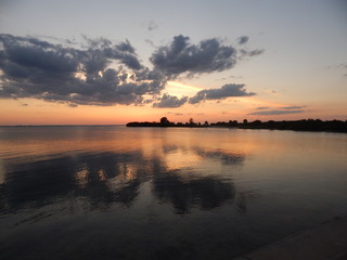 Obraz premium bay sunset