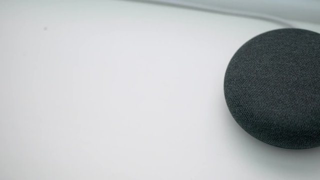 Slow Pan Of Voice Assistant