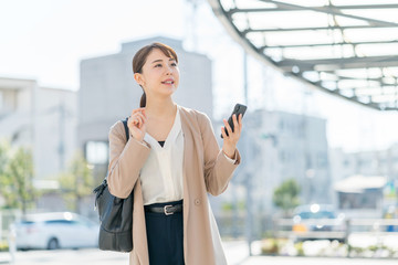 スマートフォン・女性