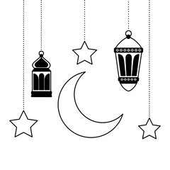 hanging lanterns decoration