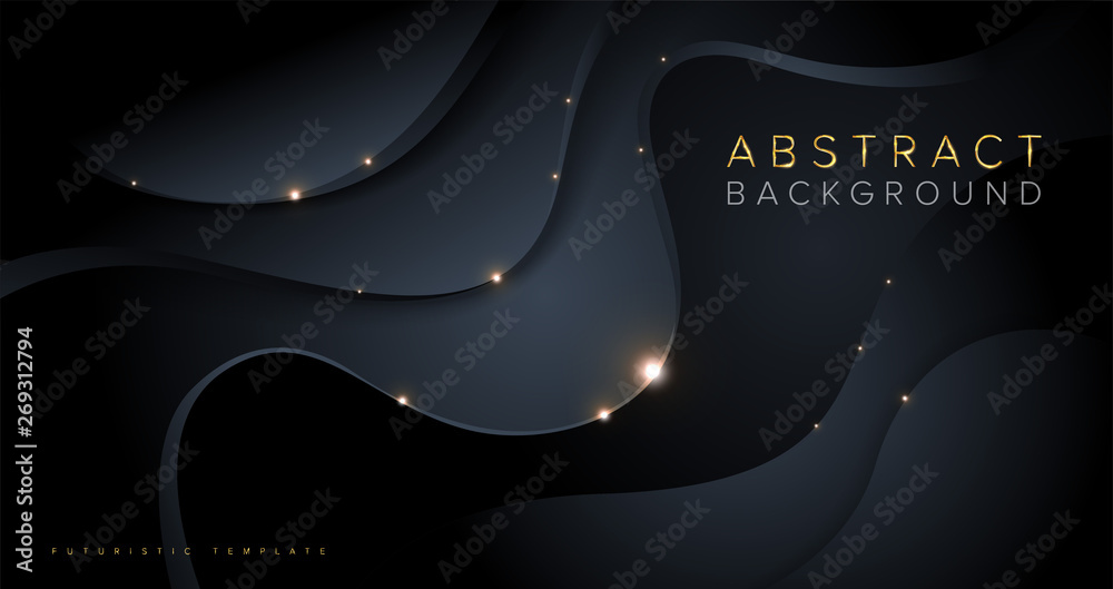Wall mural an abstract template in futuristic style. it is suitable for being as a background template, landing