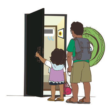 Park Entrance clip art preview