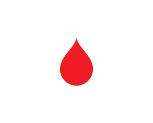 Obraz premium Blood ilustration logo vector