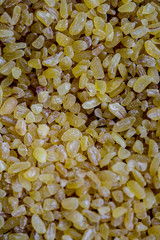 cracked wheat rice pattern texture uncooked