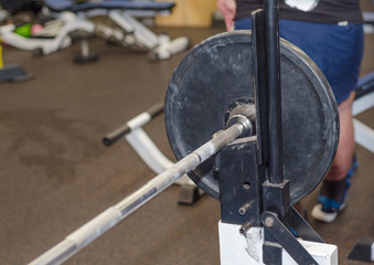 bar for sports in the gym