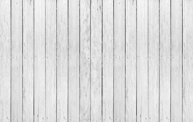Fototapeta premium Wooden white or gray wall texture background