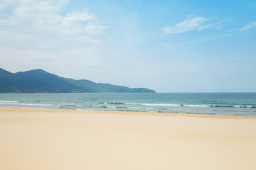 Tropical sandy beach