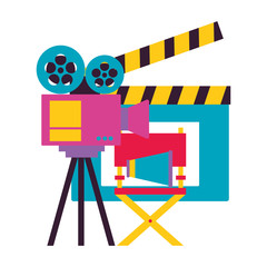 Obraz premium cinema movie design