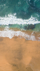 Fototapeta na wymiar Aerial View of Rocky Coast and Beach of Great Ocean Road, Australia