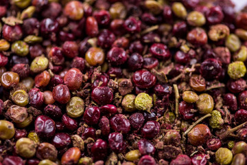 black pepper raw berries