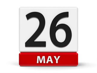 Cubes calendar 26th May