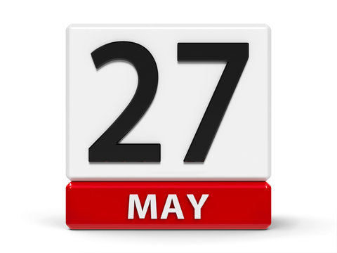 Cubes calendar 27th May