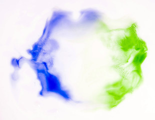 colorful watercolor texture on white background