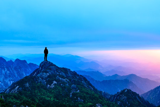 on top of a mountain meaning