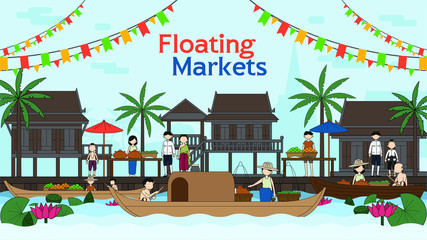 Floating Markets © MotionVille