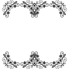 Vector illustration various decoration with various pattern