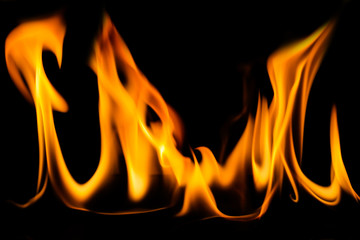 Fire flames background