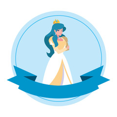 beautiful princess of tales character