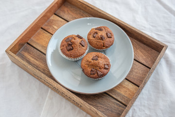 chocolate chip muffins