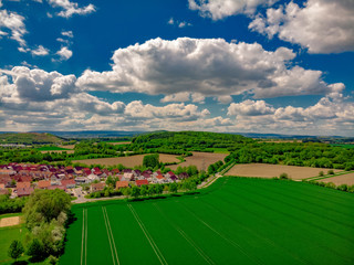 Hannover Davenstedt Badenstedt with view to Benther Berg