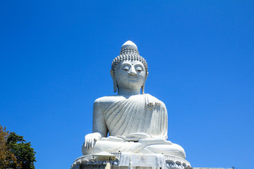 Fototapeta premium Big Buddha Statue in Phuket ,Thailand.