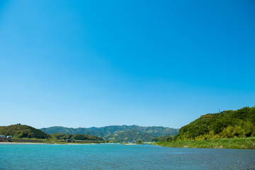  5月の仁淀川