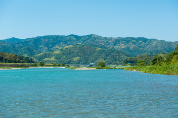  5月の仁淀川