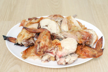 chicken with sauce