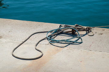 Rope on haror quay