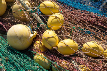 Old fishing nets